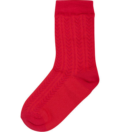 Minymo Strømper - 5 Pak - Red
