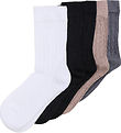 Minymo Socken - Knöchelsocken - 5er-Pack - Black