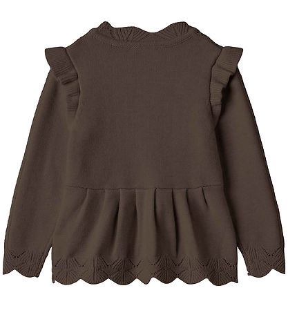 Fliink Bluse - Strik - Viskose - Alilly Peplum - Carafe