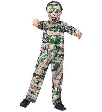 Smiffys Udklædning - Zombie Mummy - Beige/Grøn