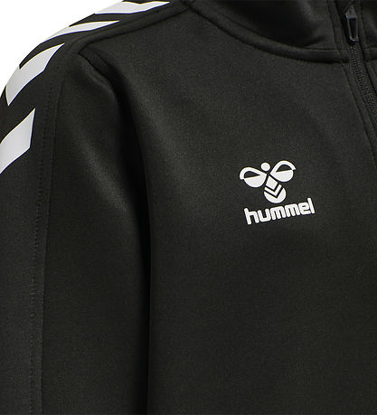 Hummel Sweatshirt - hmlCore XK Half Zip Poly - Sort