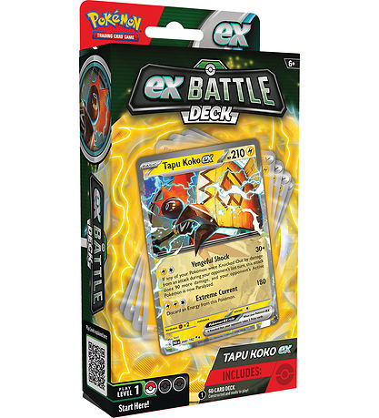 Pokémon Samlekort - Battle Deck - Tapu Koko ex