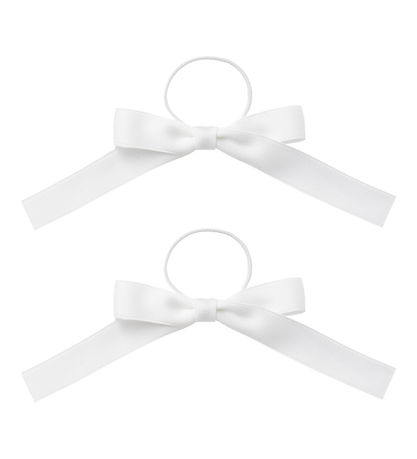 Name It Hårelastik - NmfRena - 2-pak - Bright White