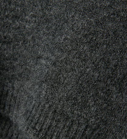LMTD Bluse - NlfLodet - Strik - Dark Grey Melange