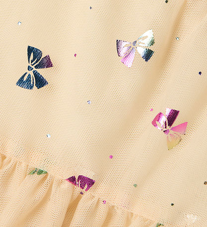 Name It Kjole - NmfVabos - Buttercream/Bows
