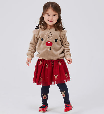 Name It Nederdel - NmfVeross - Jester Red/Raindeer