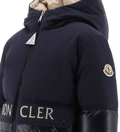 Moncler Dunjakke - Andres - Medium Blue