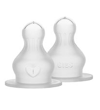 BIBS Flaskesut - 2-pak - Fast Flow - Silicone