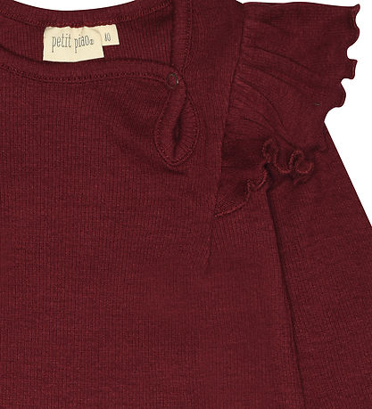 Petit Piao Body l/æ - Rib - Modal - Dark Cherry