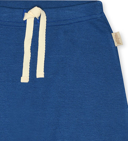 Petit Piao Bukser - Rib - Modal - Deep Cobalt