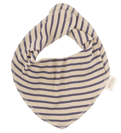 Petit Piao Savlesmæk - Rib - Modal - Dusty Violet/Dark Off White