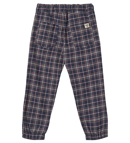 Wheat Bukser - Rufus - Navy Check
