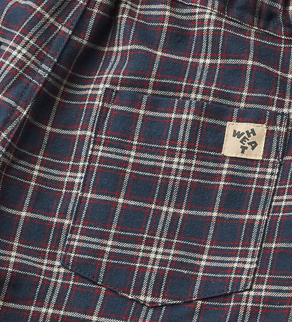Wheat Bukser - Rufus - Navy Check