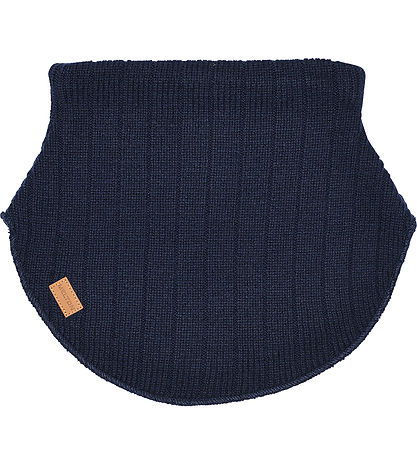 Melton Halsedisse - Strik -  Uld - Peacoat Blue