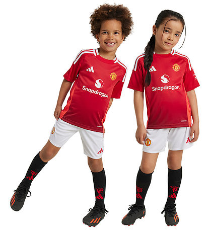 adidas Performance Fodboldsæt - MUFC H Mini - Rød/Hvid
