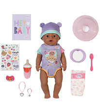 Baby born Dukke - Eva - 43 cm - 10 Funktioner