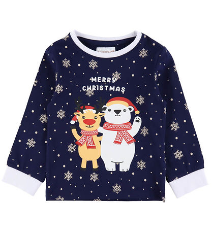 Jule-Sweaters Nattøj - Best Friends - Navy