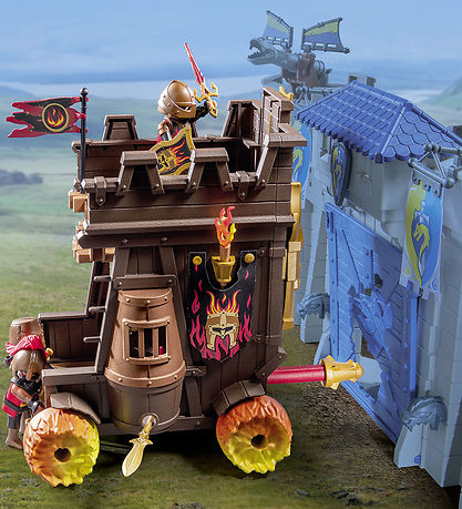 Playmobil Novelmore - Angrebsvogn Med Ildkanon - 71643 - 68 Dele