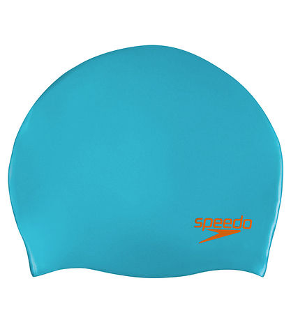 Speedo Badehætte - Junior - Silicone - Blå/Orange