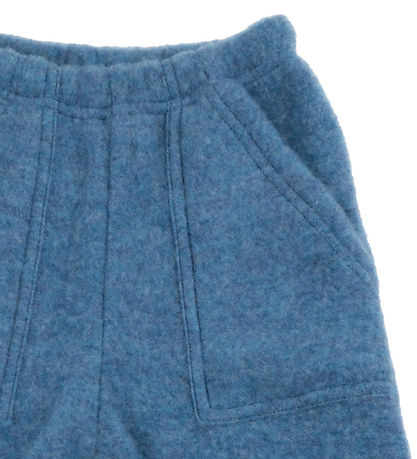 Joha Bukser - Uld - Denim Blå