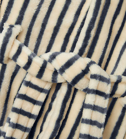 Name It Badekåbe - Velour - NmmRacer - Dark Sapphire m. Striber