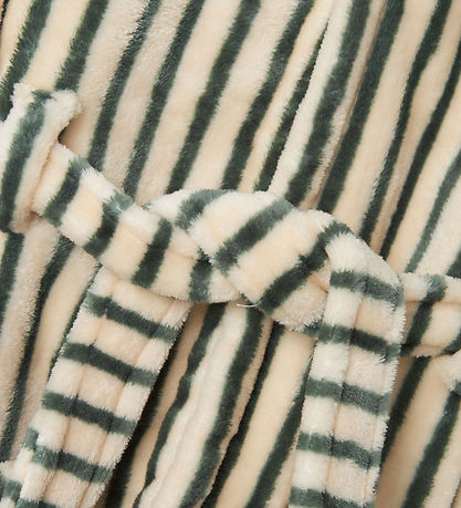 Name It Badekåbe - Velour - NmmRacer - Dark Forest m. Striber