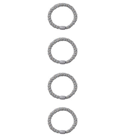 Name It Hårelastikker - 4-pak - NkfAcc-Arise -  Icelandic Blue/W