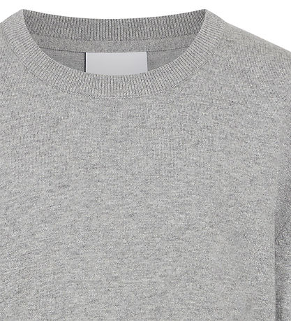 Grunt Bluse - GrCarl - Strik - Grey Melange