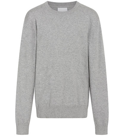 Grunt Bluse - GrCarl - Strik - Grey Melange