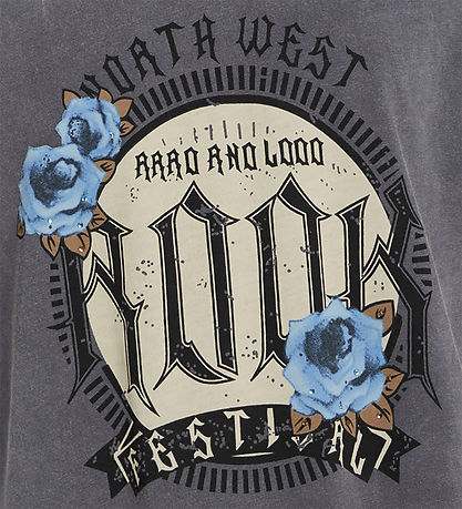 Grunt T-shirt - GrBardia - Washed Grey