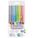 Carioca Tuscher - 8 stk - Pastel