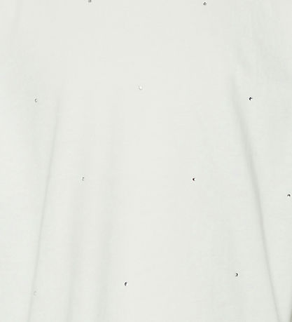 Vero Moda Girl T-shirt - VmSparkling - Snow White/Rhine Stone
