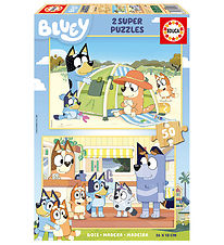 Educa Puslespil - 2x50 Brikker - Bluey