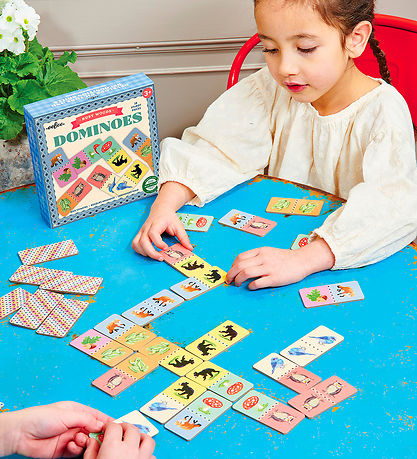 Eeboo Spil - Domino - Busy Woods