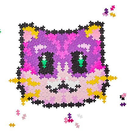 Plus-Plus Puzzle By Number - 500 stk. - Kitten