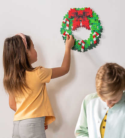 Plus-Plus Puzzle By Number - 500 stk. - Christmas Wreath