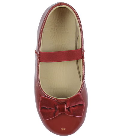 Wheat Ballerina Sko - Rosen - Cherry Red
