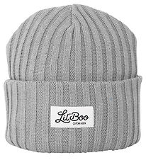 Lil'Boo Copenhagen Hue - Strik - Uld - Light Grey Melange