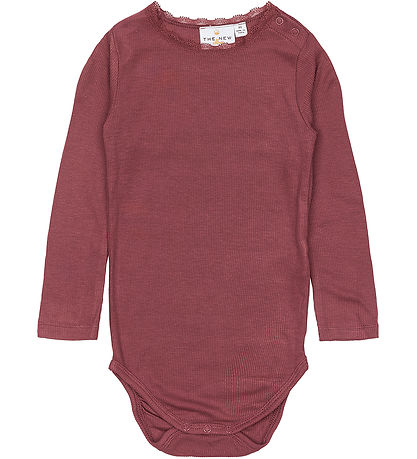 The New Siblings Body l/æ - Rib - TnsKrista - Crushed Berry