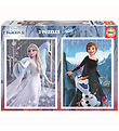 Educa Puslespil - 2x500 Brikker - Frozen