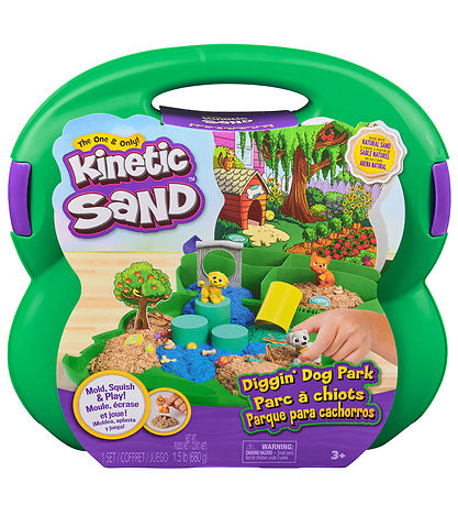 Kinetic Sand - Sandsæt - 680g - Diggin' Dog Park