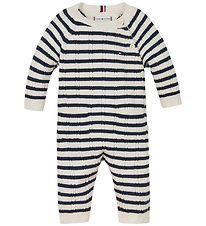 Tommy Hilfiger Gaveæske - Heldragt - Strik - Dark Night Navy Str