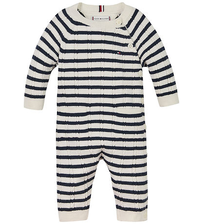 Tommy Hilfiger Gaveæske - Heldragt - Strik - Dark Night Navy Str