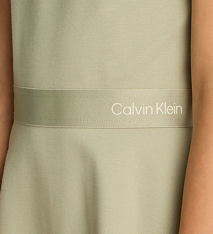 Calvin Klein Kjole - Logo Tape - Misty Vale