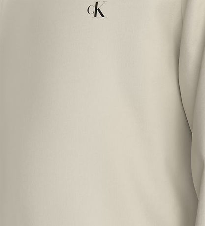 Calvin Klein Bluse - 2-pak - Chest Mono - Turtledove/Chateau Gra