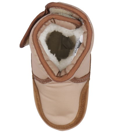 Rubber Duck Vinterstøvler - Snow Jogger - Beige/Cognac