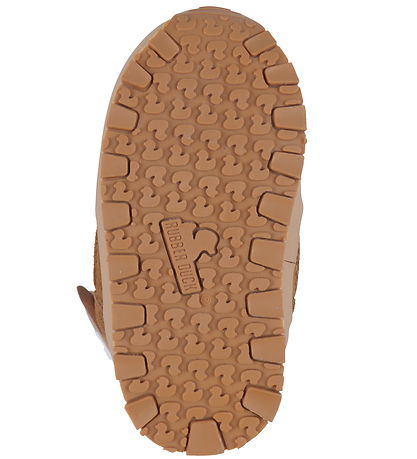Rubber Duck Vinterstøvler - Snow Jogger - Beige/Cognac