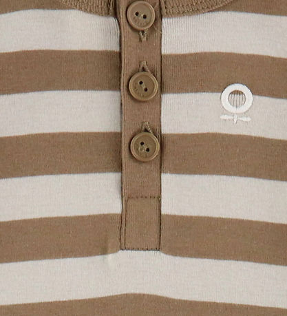 Katvig Heldragt - Brun/Beige Stribet