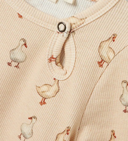 Lil Atelier Bluse - NmfGavo - Sand Dollar