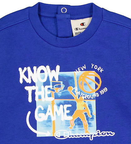 Champion Sweatsæt - Crewneck - Surf the Web